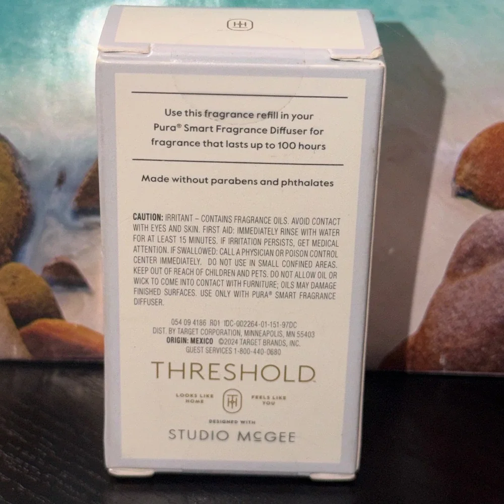 Threshold Studio McGee Masala Rose Pura Smart Scent Fragrance Refill 0.33oz NEW